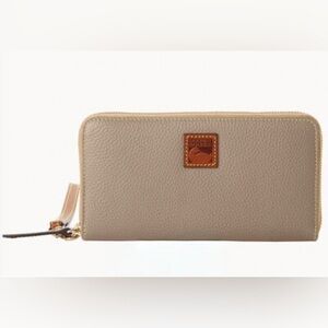 Dooney & Bourke Tan Leather Wallet